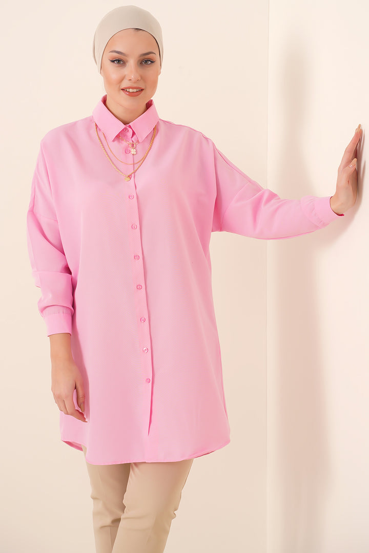 BGD Women Hijab Tunic - Pink - Emsdetten