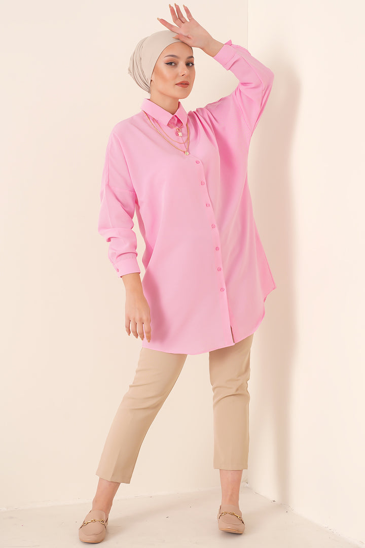 BGD Women Hijab Tunic - Pink - Emsdetten