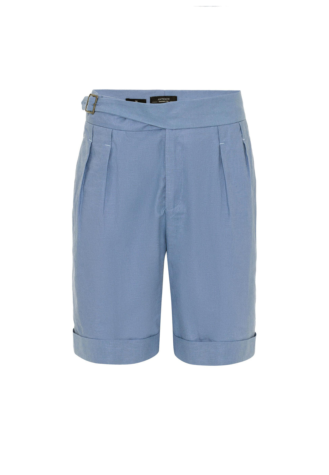 ANT Buckle Detailed Pleated Men's Shorts - Barcellona-Pozzo di Gotto