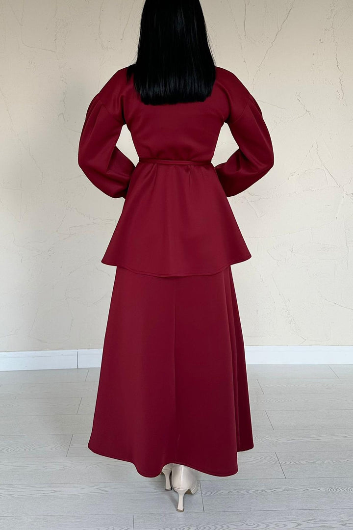 ELS Wholesale Burgundy Rose Detailed Set - Palm Springs