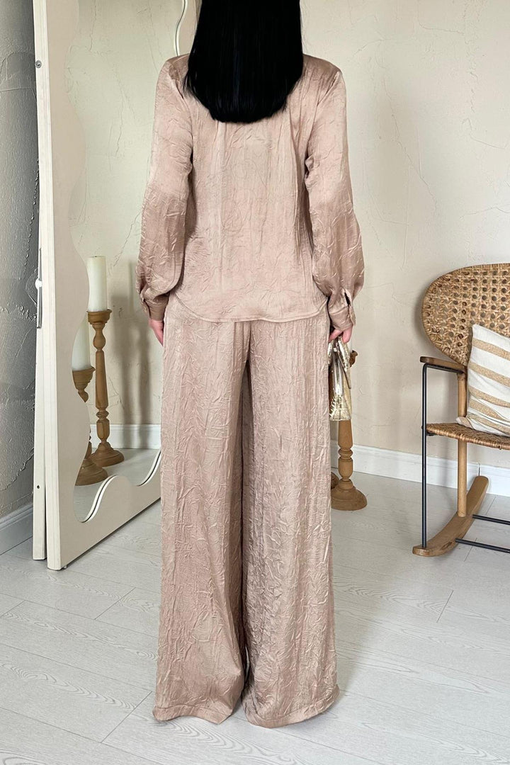 ELS Wholesale Camel Two-Piece Suit - Worms