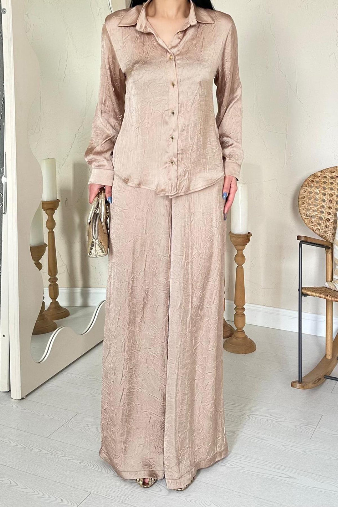 ELS Wholesale Camel Two-Piece Suit - Worms