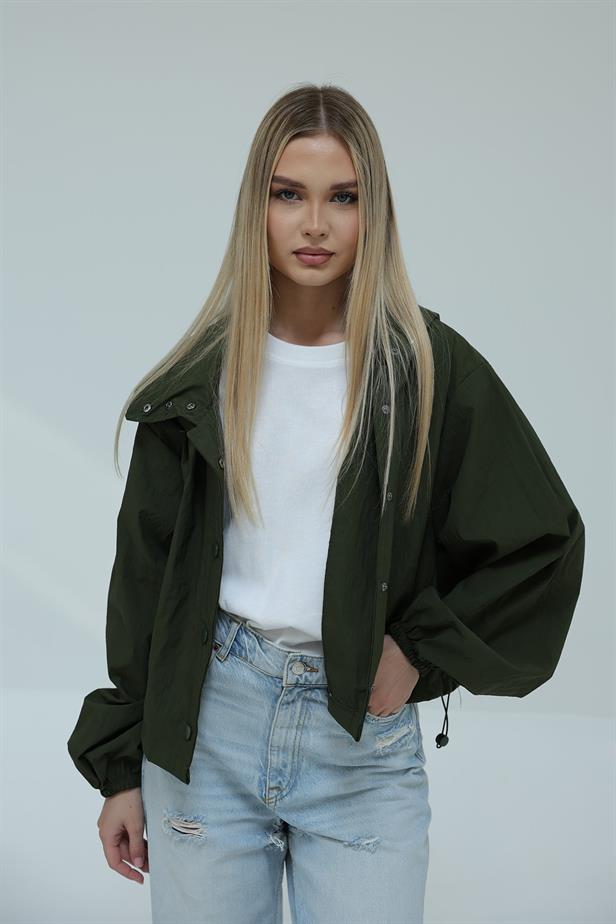 RYN Hooded Jacket - Khaki - Singen