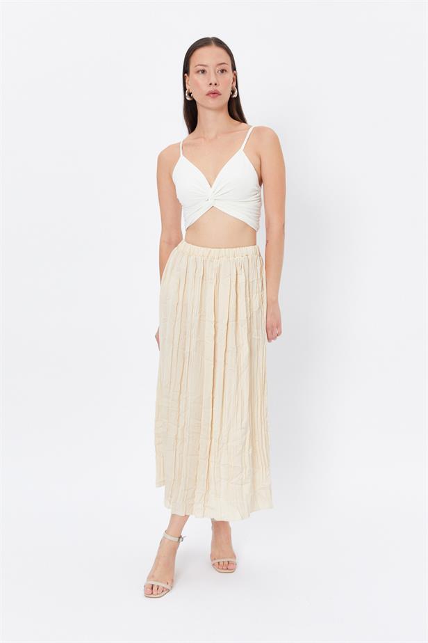 RYN Buy Wholesale Elastic Waist Skirt Stone - St. Charles
