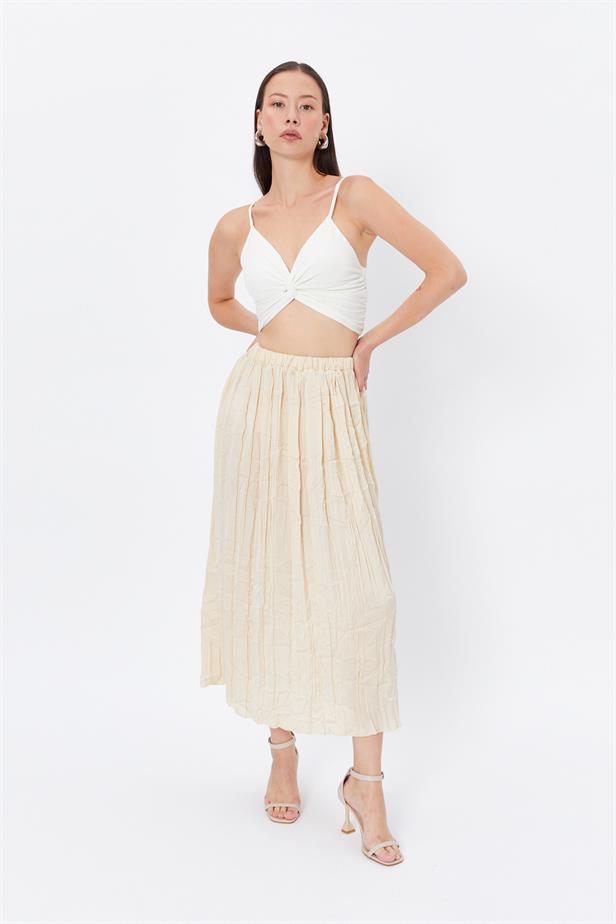 RYN Buy Wholesale Elastic Waist Skirt Stone - St. Charles