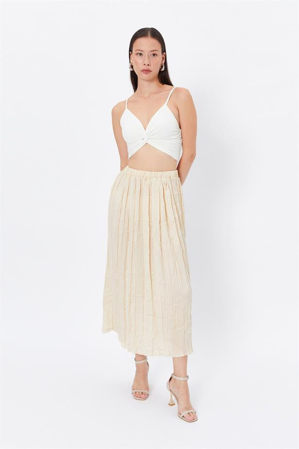 RYN Buy Wholesale Elastic Waist Skirt Stone - St. Charles