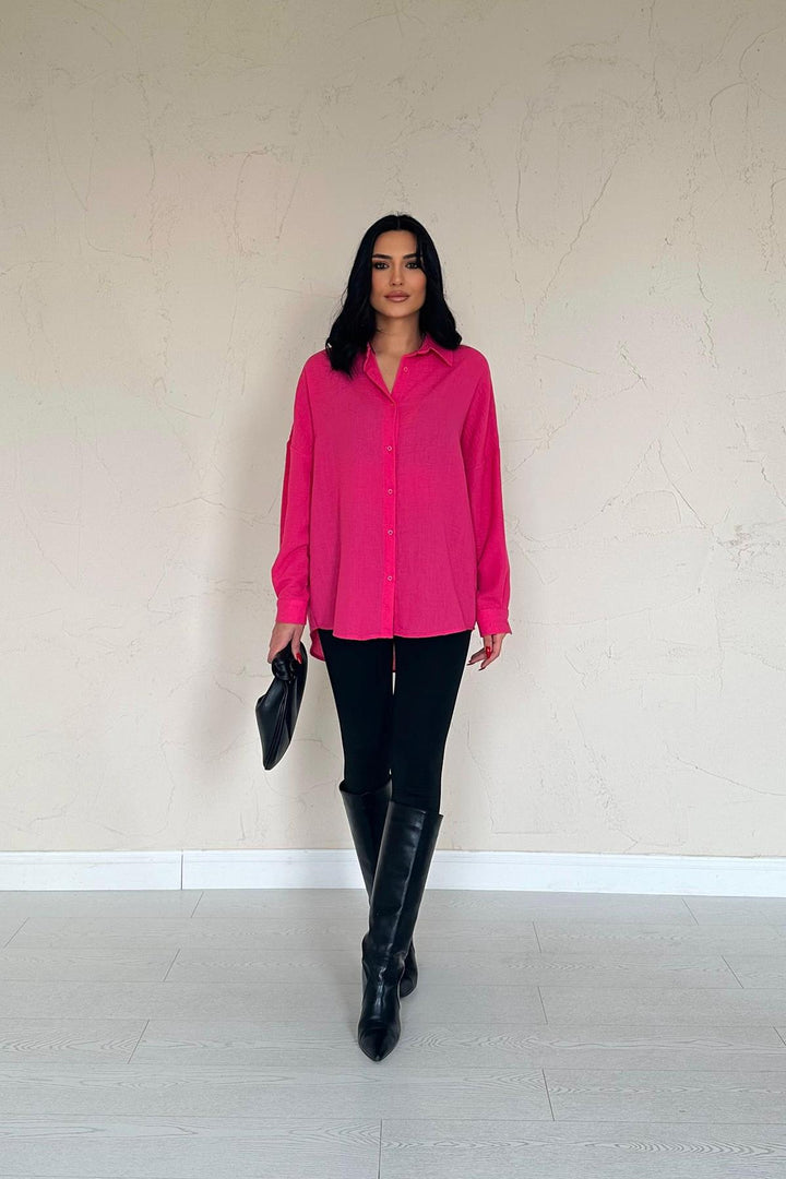 ELS Wholesale Fuchsia Shirt - Fedosiia