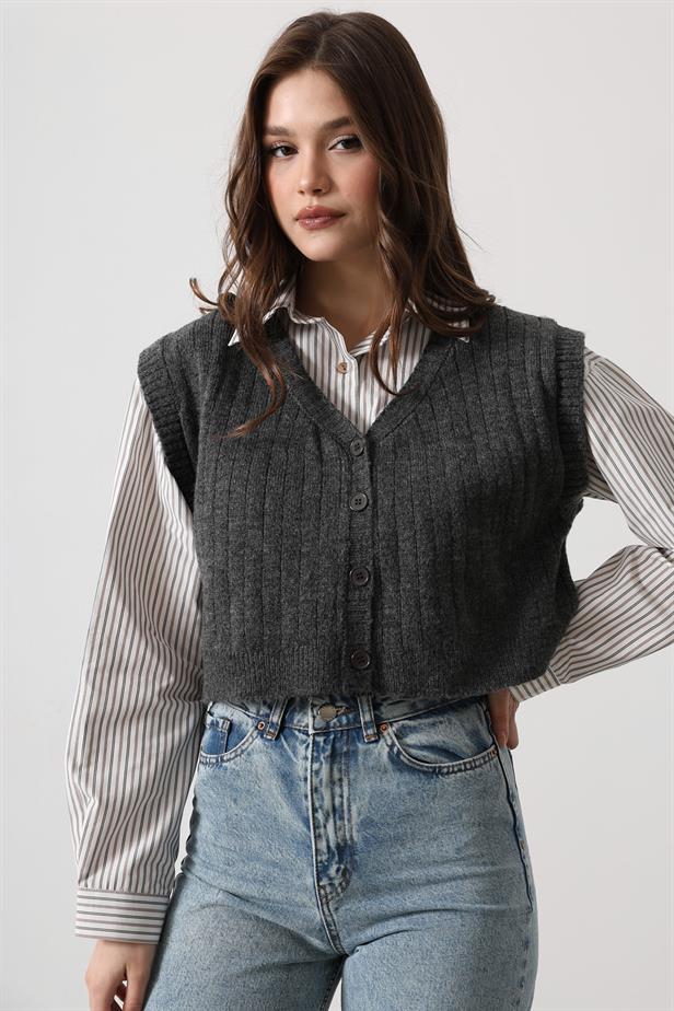 RYN Striped Turtleneck Shirt - Pink - Hobart