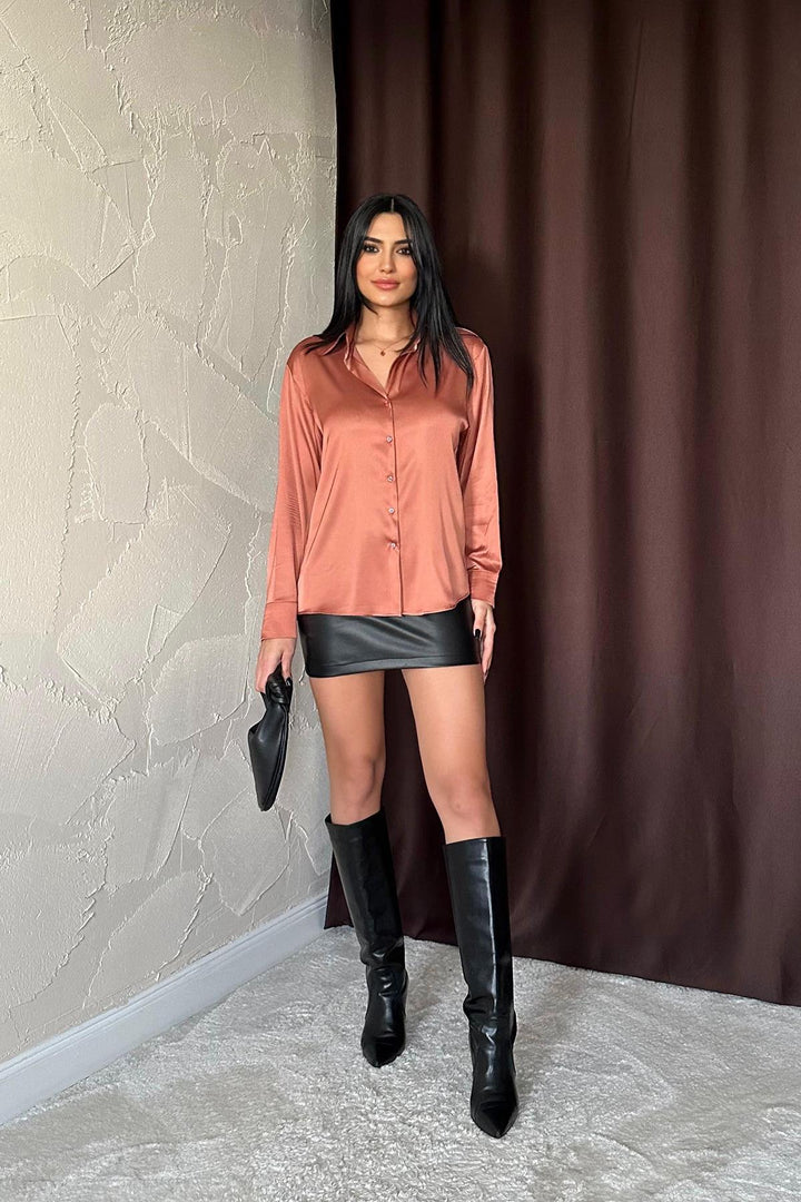 ELS Wholesale Satin Shirt - Norman