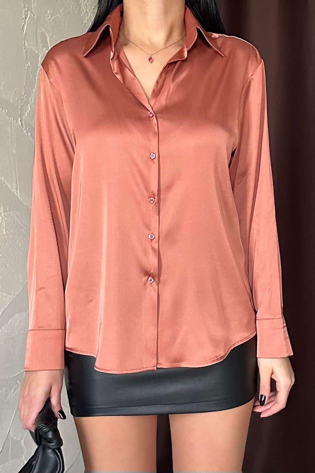 ELS Wholesale Satin Shirt - Norman