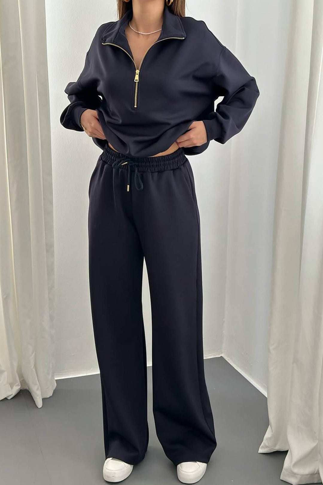 ELS Wholesale Navy Front Zippered Scuba Suit - Provo