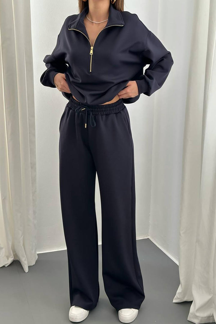 ELS Wholesale Navy Front Zippered Scuba Suit - Provo