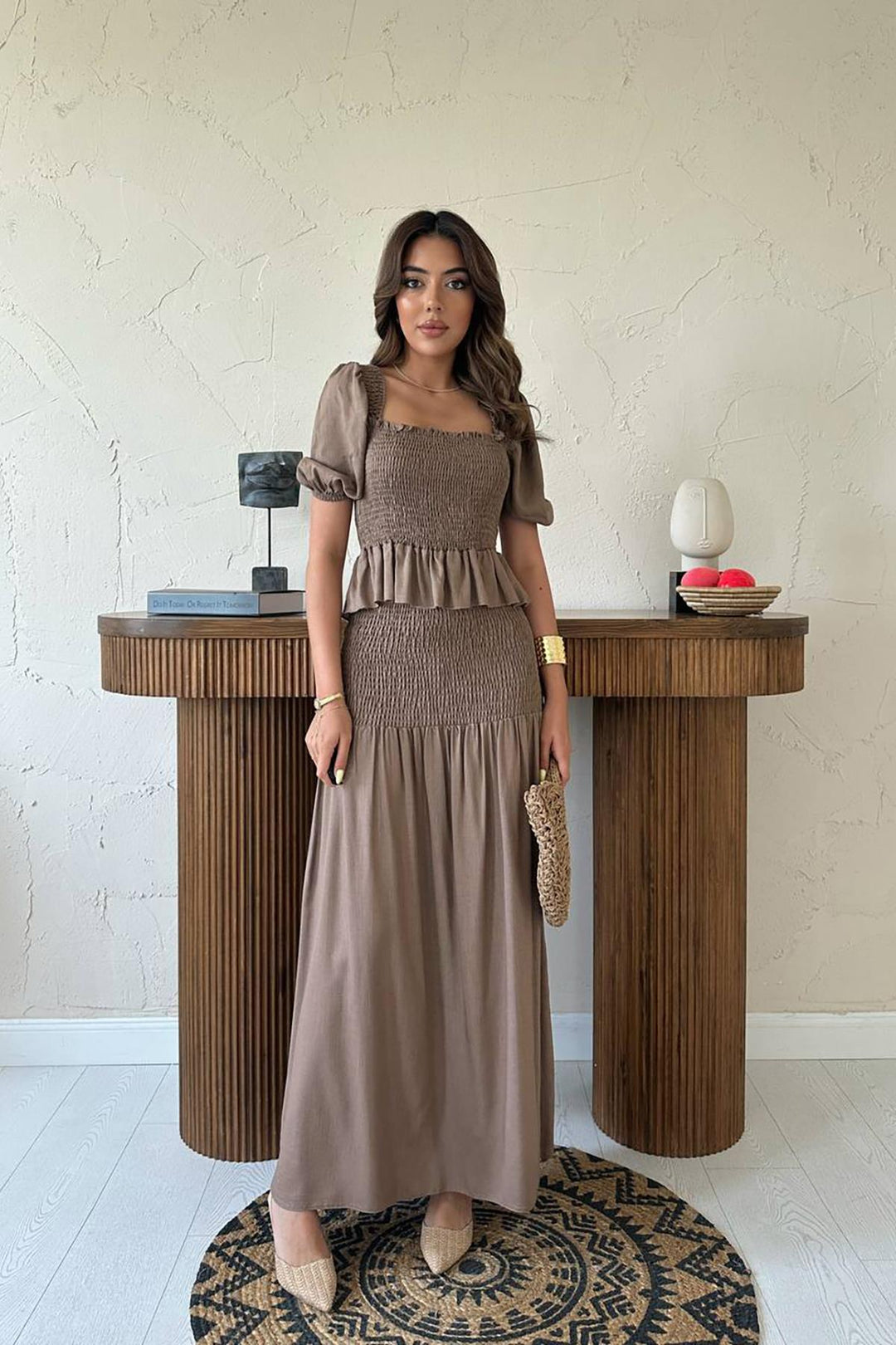 ELS Toptan Moccah Gipeli Keten Takım - Mount Laurel