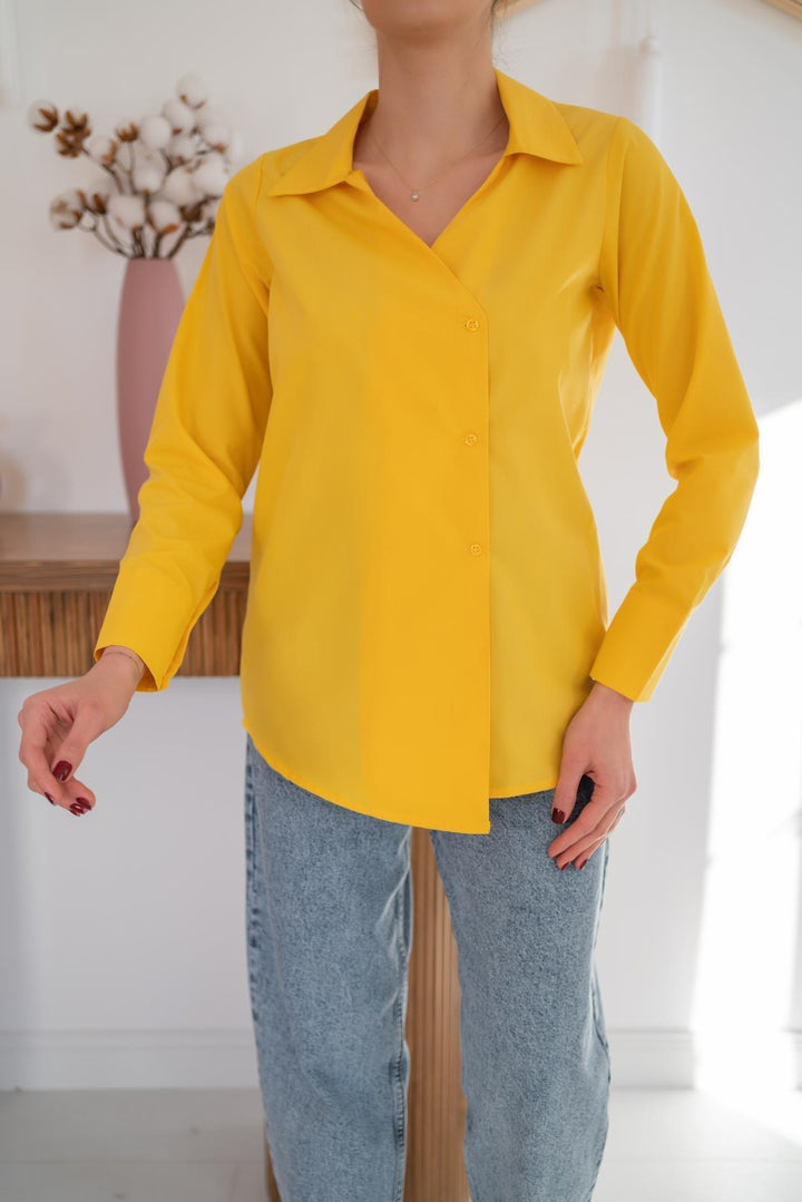 ELS Wholesale Yellow Buttoned Shirt - Coatbridge