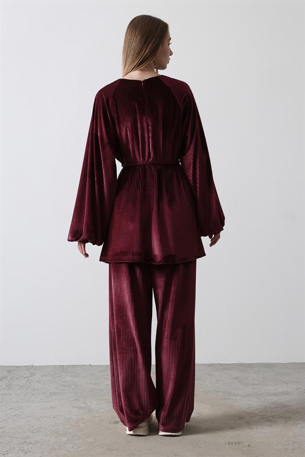 RYN Velvet Wick Set - Burgundy - Redding
