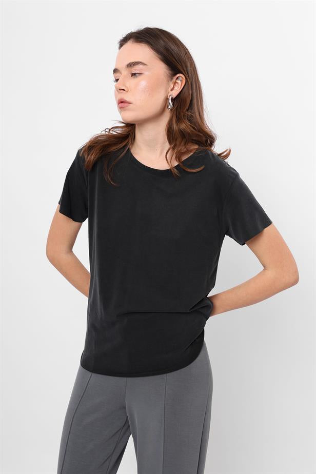 RYN Wholesale Basic Tshirt Anthracite - Colomiers