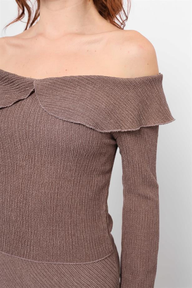 RYN Wholesale Knitted Blouse Brown - Brühl
