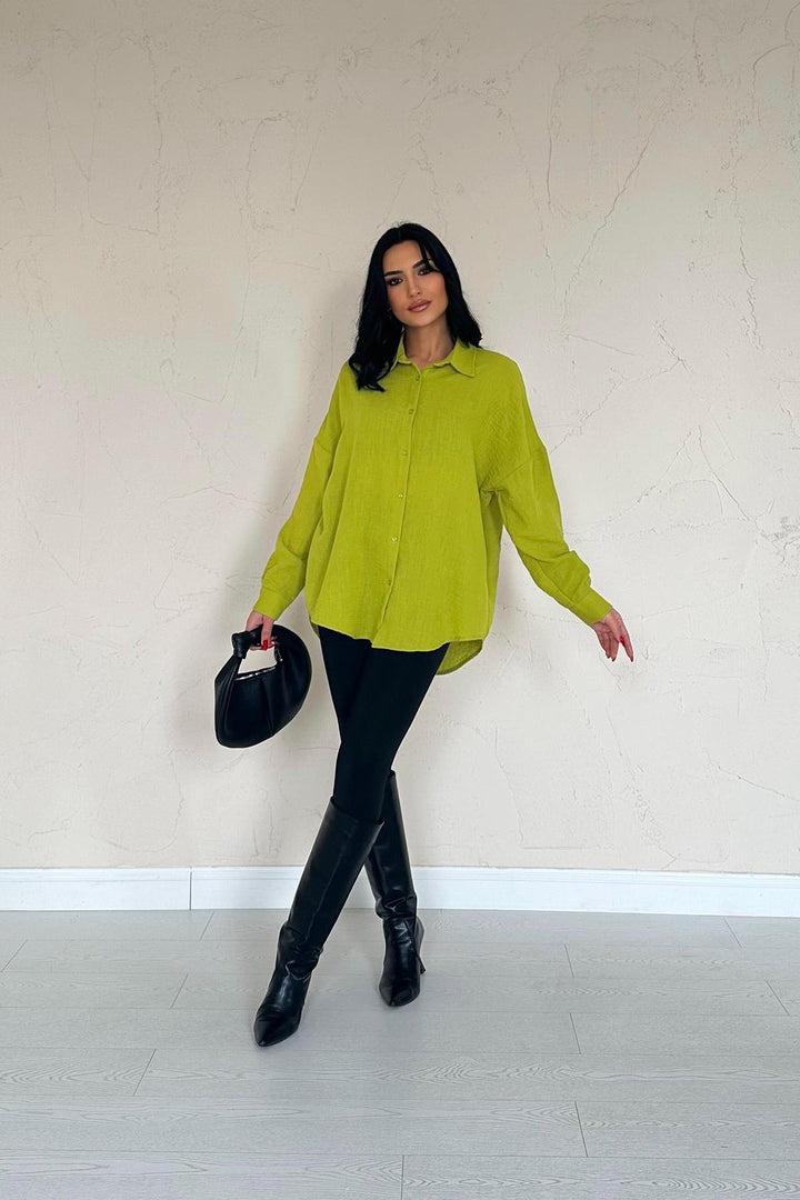 ELS Wholesale Oil Green Shirt - Mankato