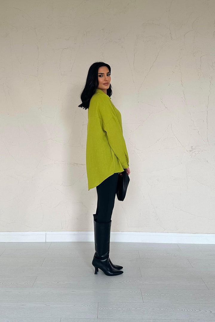 ELS Wholesale Oil Green Shirt - Mankato