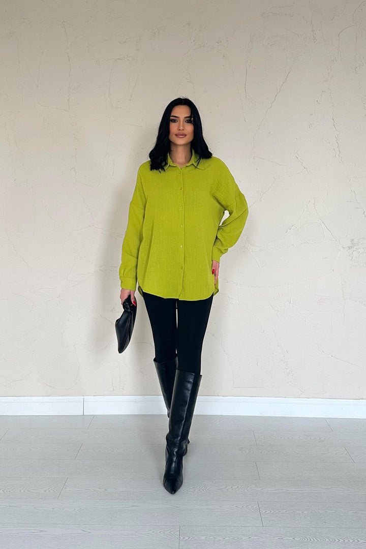 ELS Wholesale Oil Green Shirt - Mankato
