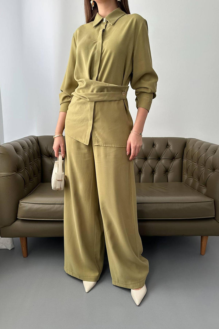 ELS Toptan Yağ Yeşili İkili Takım - Santa Cruz