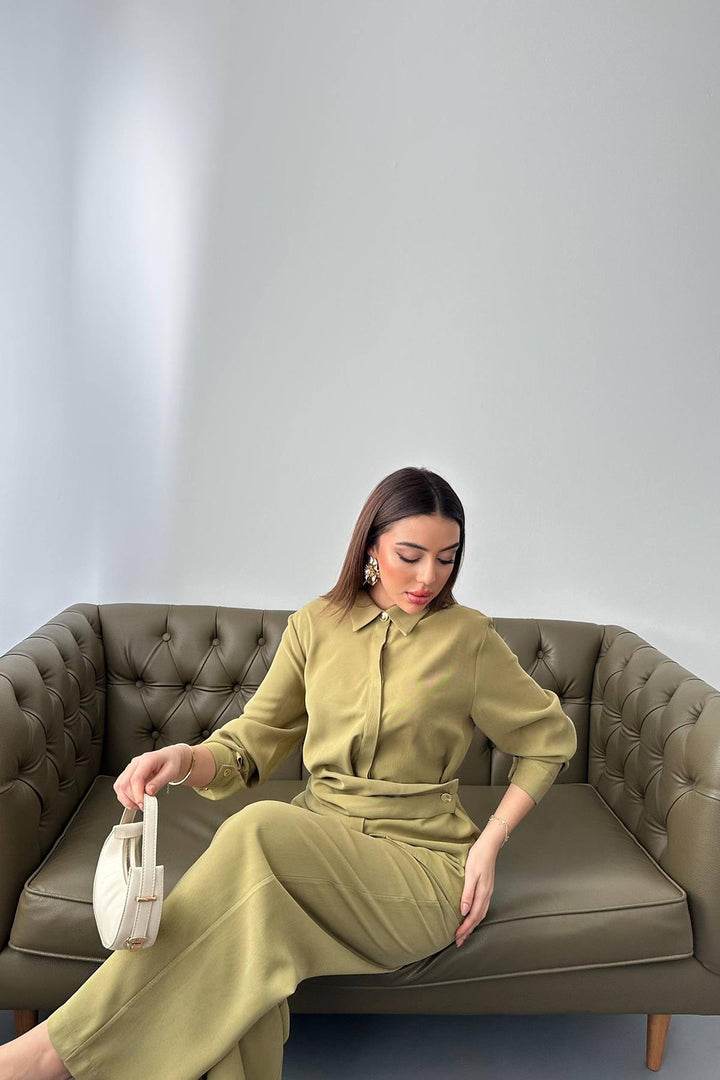 ELS Toptan Yağ Yeşili İkili Takım - Santa Cruz