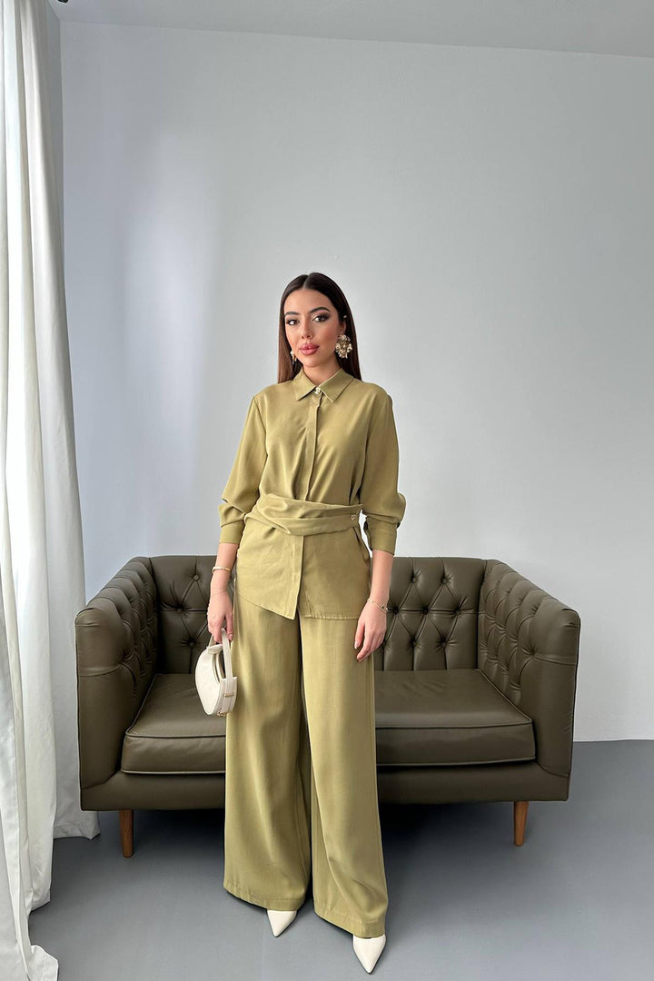 ELS Toptan Yağ Yeşili İkili Takım - Santa Cruz