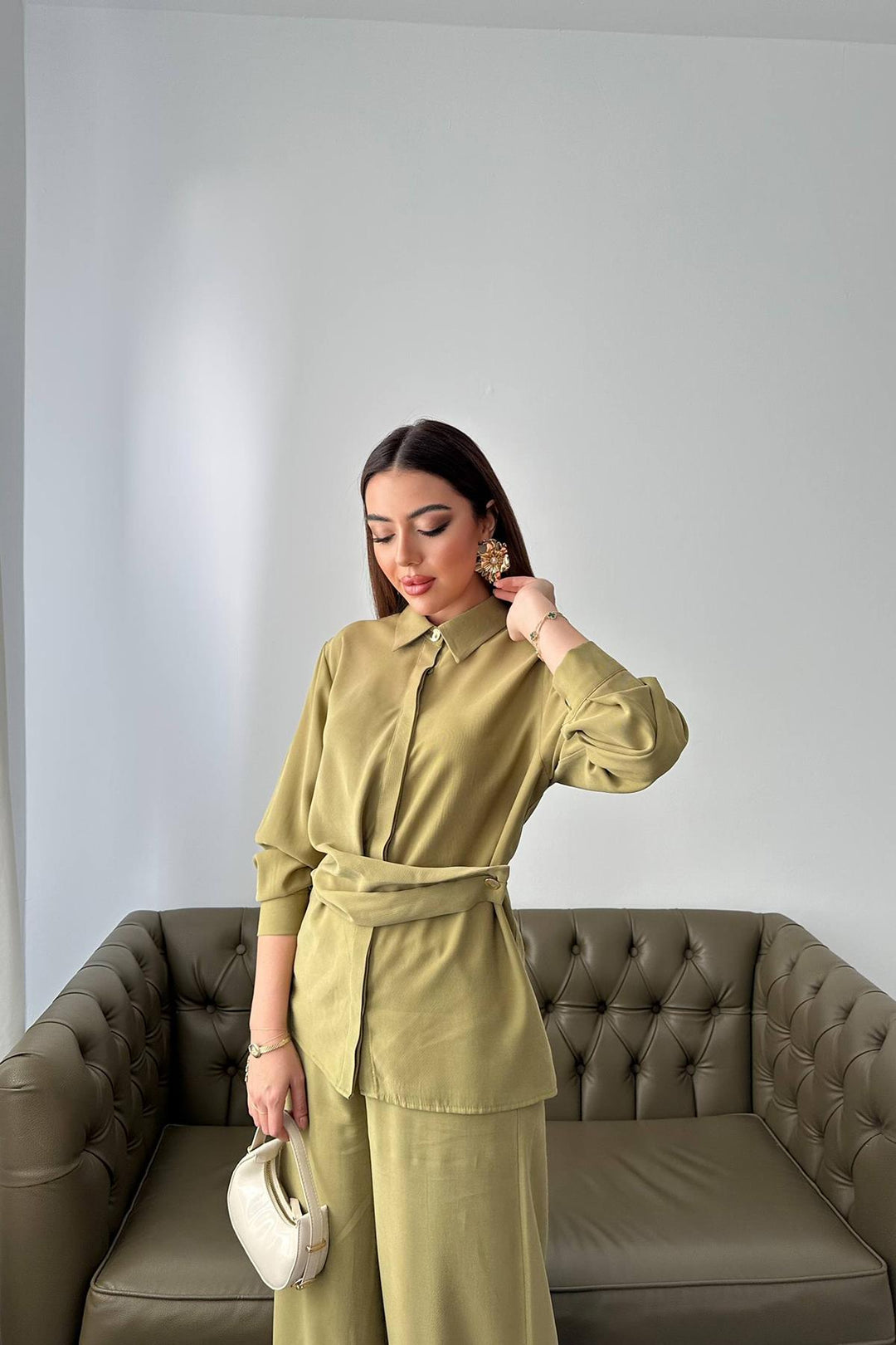 ELS Toptan Yağ Yeşili İkili Takım - Santa Cruz