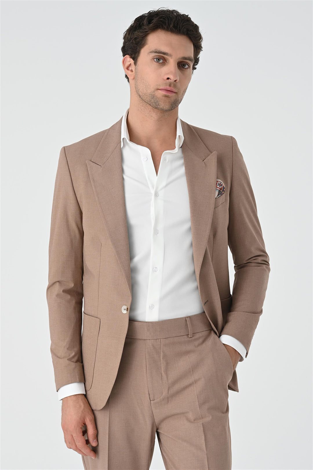 ANT Single Button Men's Jacket With Bag Pocket - Folkestone