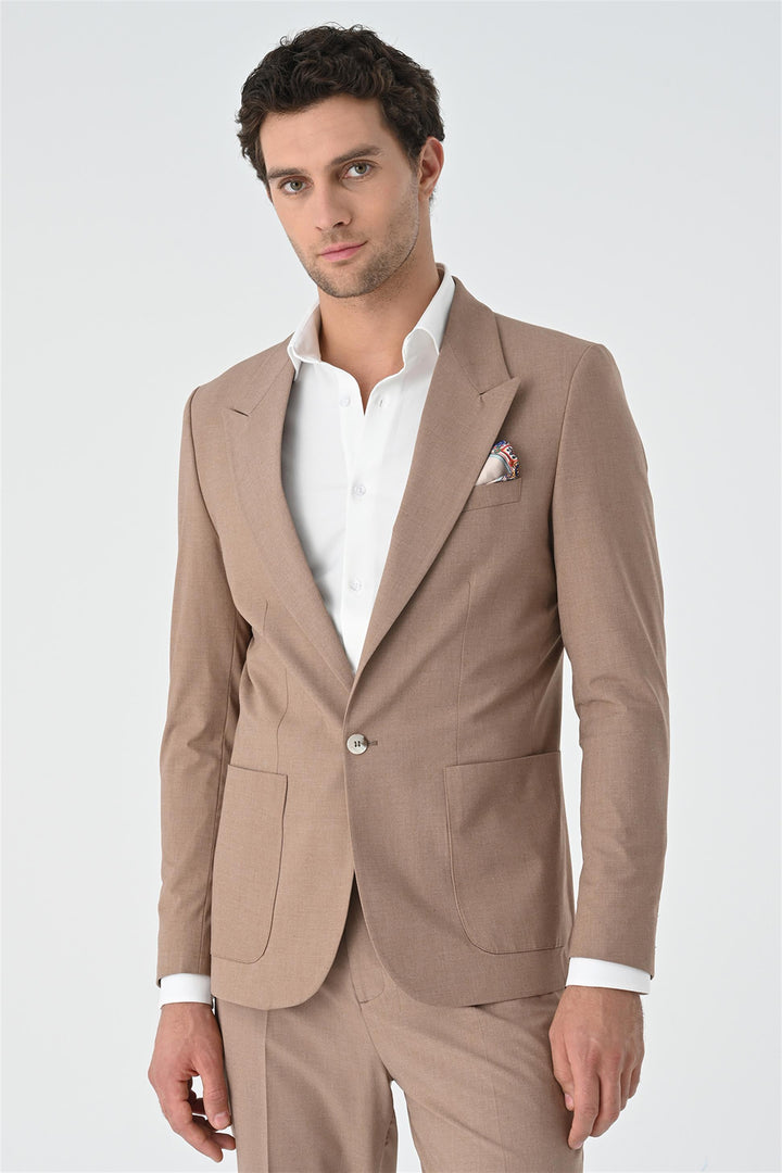 ANT Single Button Men's Jacket With Bag Pocket - Folkestone
