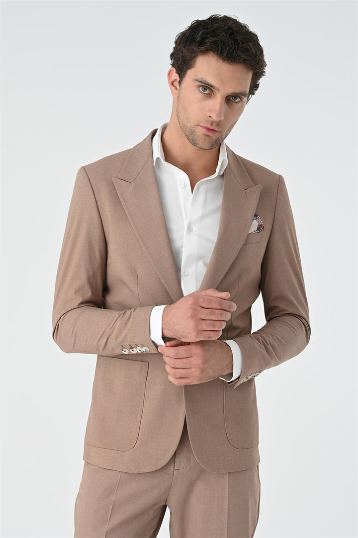 ANT Single Button Men's Jacket With Bag Pocket - Folkestone