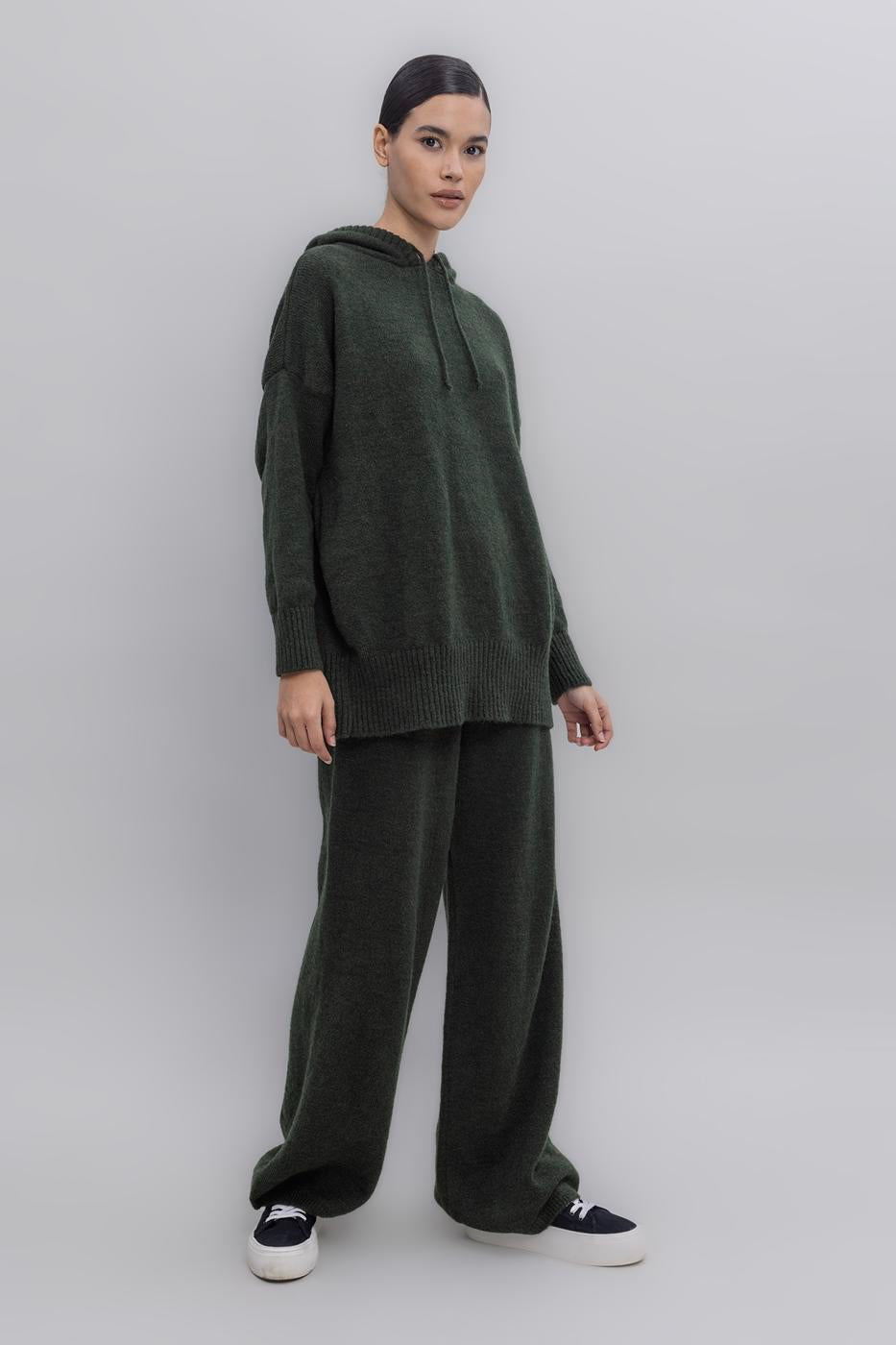 BSL Women Wide Leg Knit Pants - Tokyo