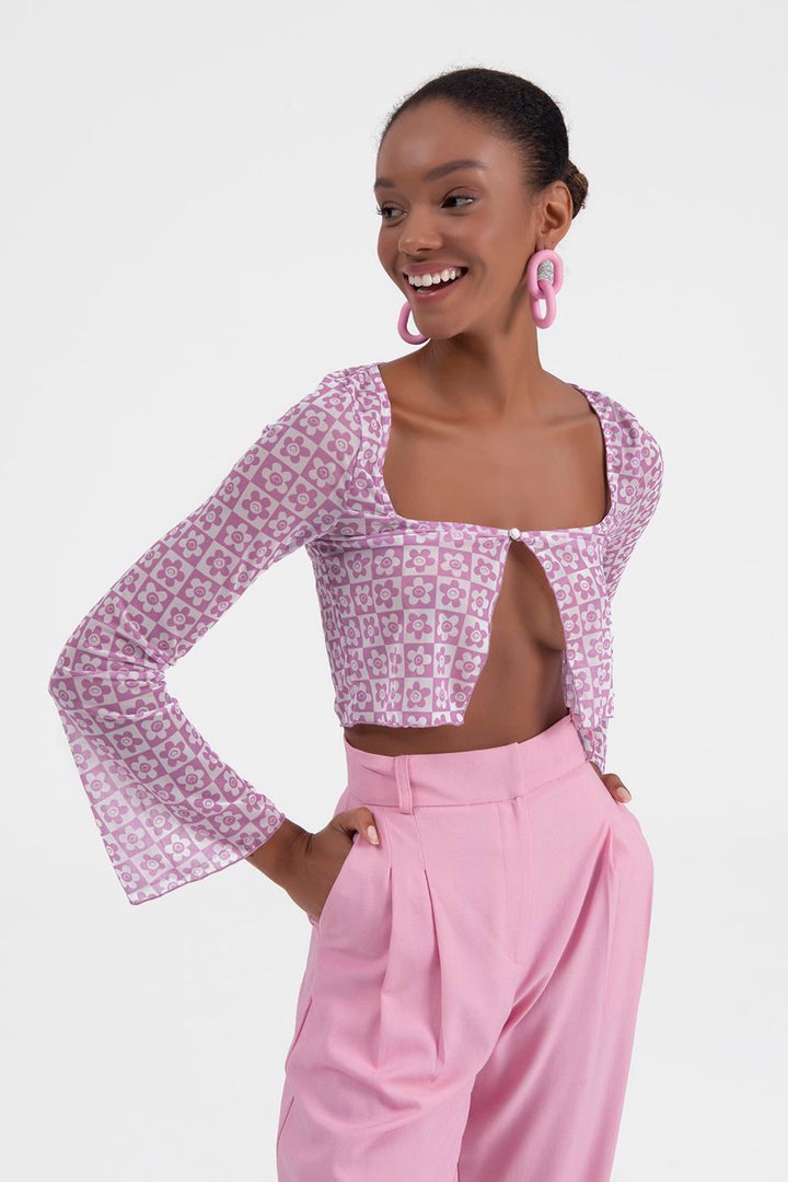 BSL Women Tulle crop cardigan - Trenton