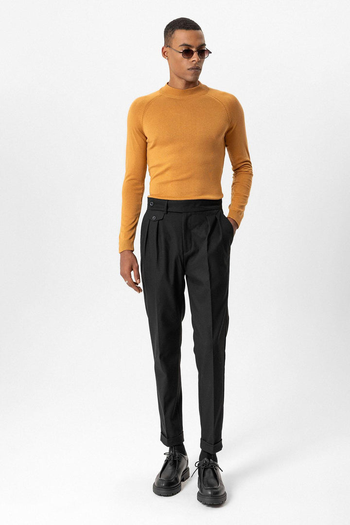 ANT Antioch Tobacco Half Neck Men's Sweater - Eastleigh