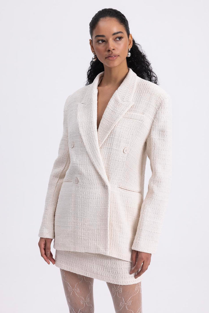 BSL Women Tweed Blazer Jacket - Osnabrück