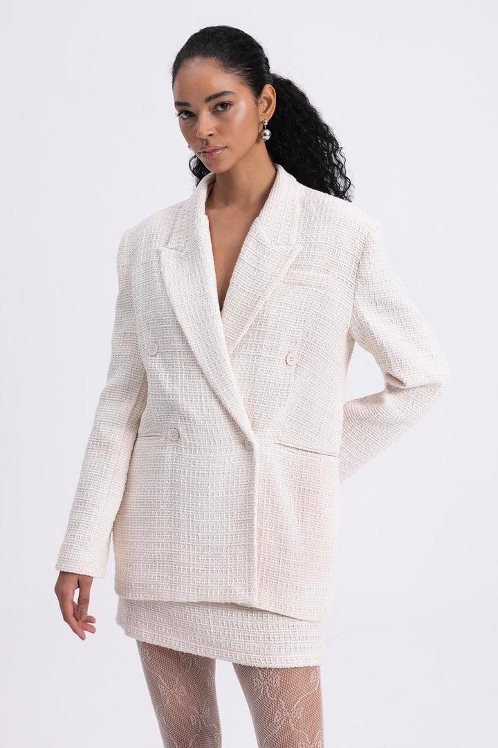 BSL Women Tweed Blazer Jacket - Osnabrück