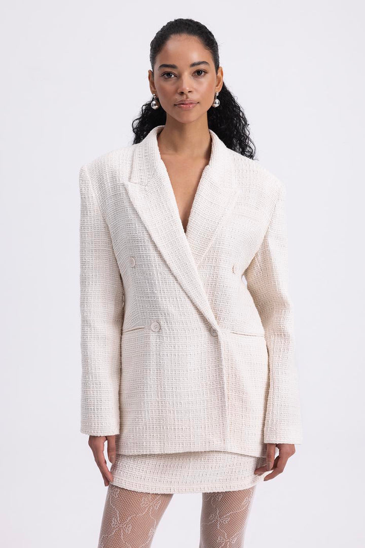BSL Women Tweed Blazer Jacket - Osnabrück