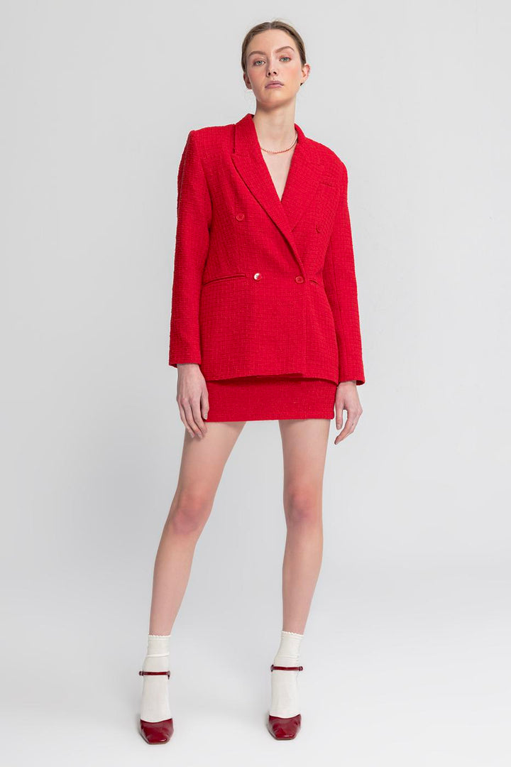 BSL Women Tweed Mini Pencil Skirt - Târgu-Mureş