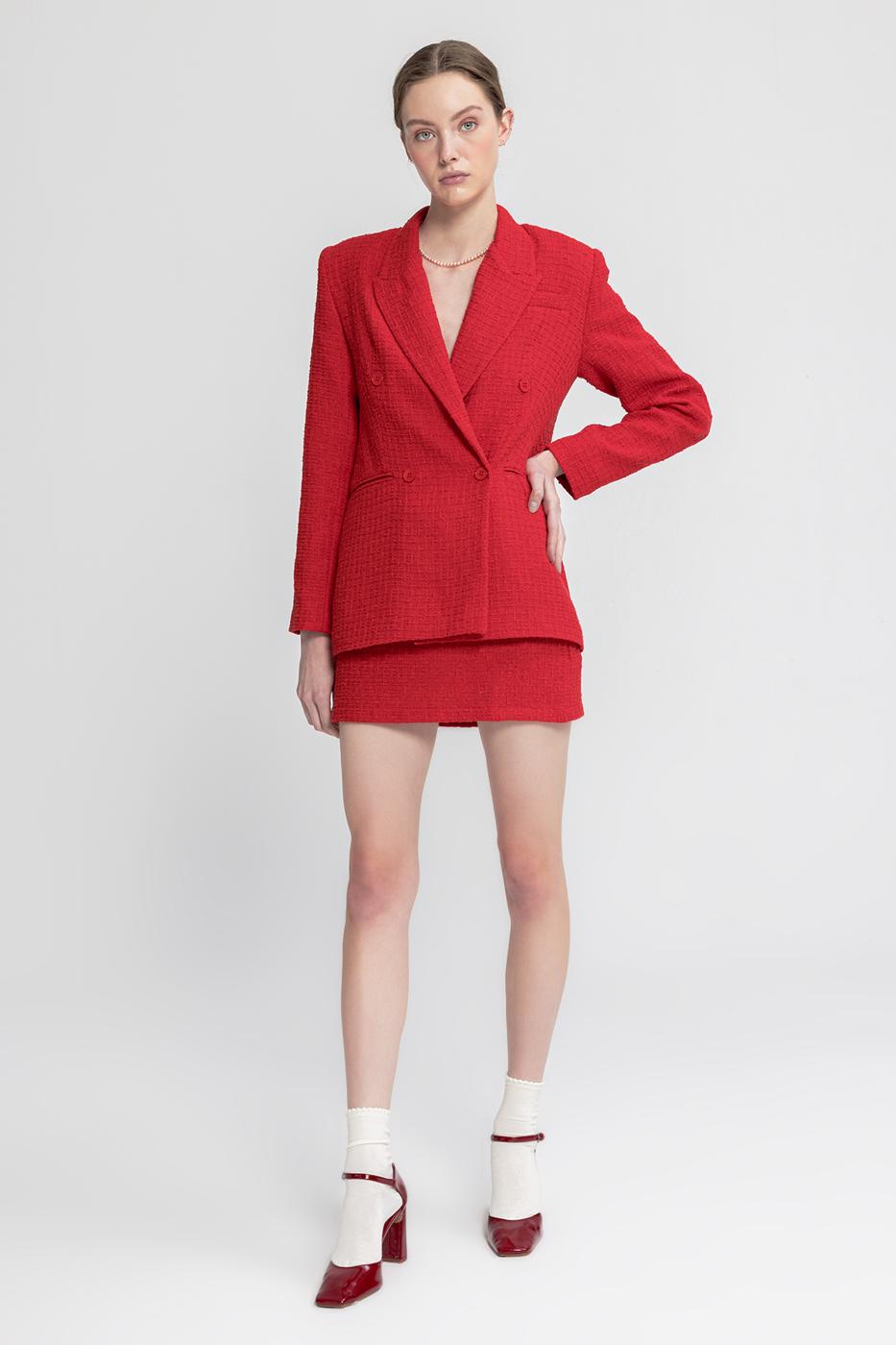 BSL Women Tweed Mini Pencil Skirt - Târgu-Mureş