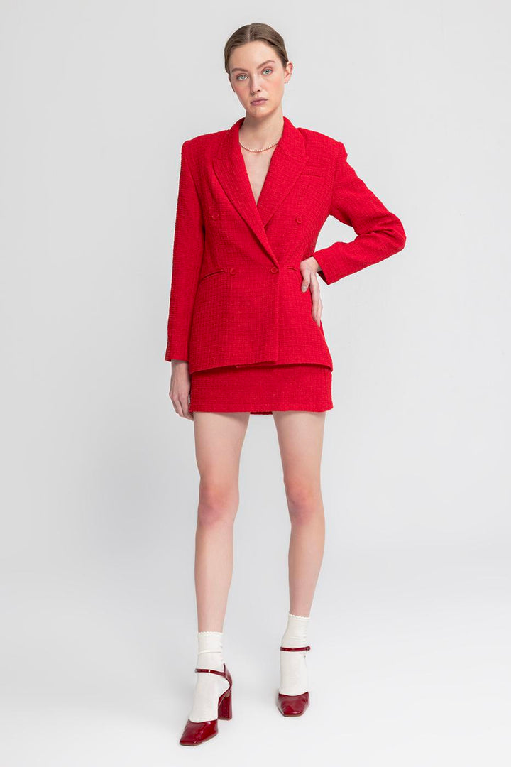 BSL Women Tweed Mini Pencil Skirt - Târgu-Mureş