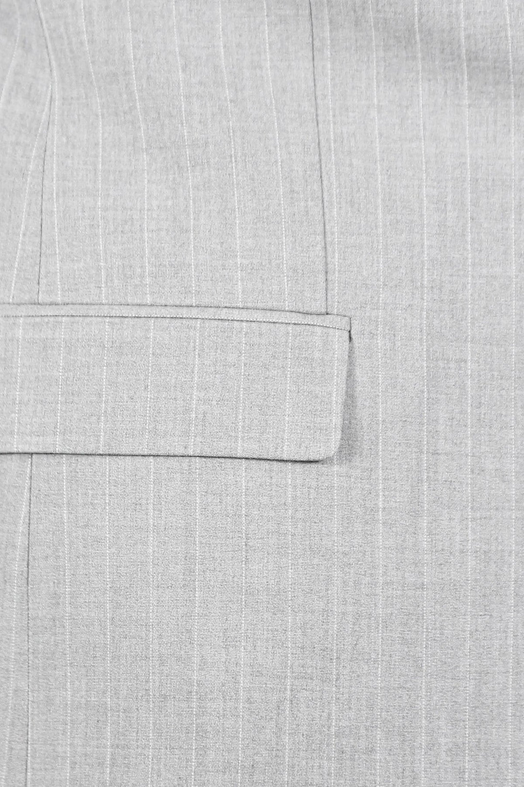 WSS Pinstripe Single Button Vested Light Grey Men's Suit –  - El Puerto de Santa María