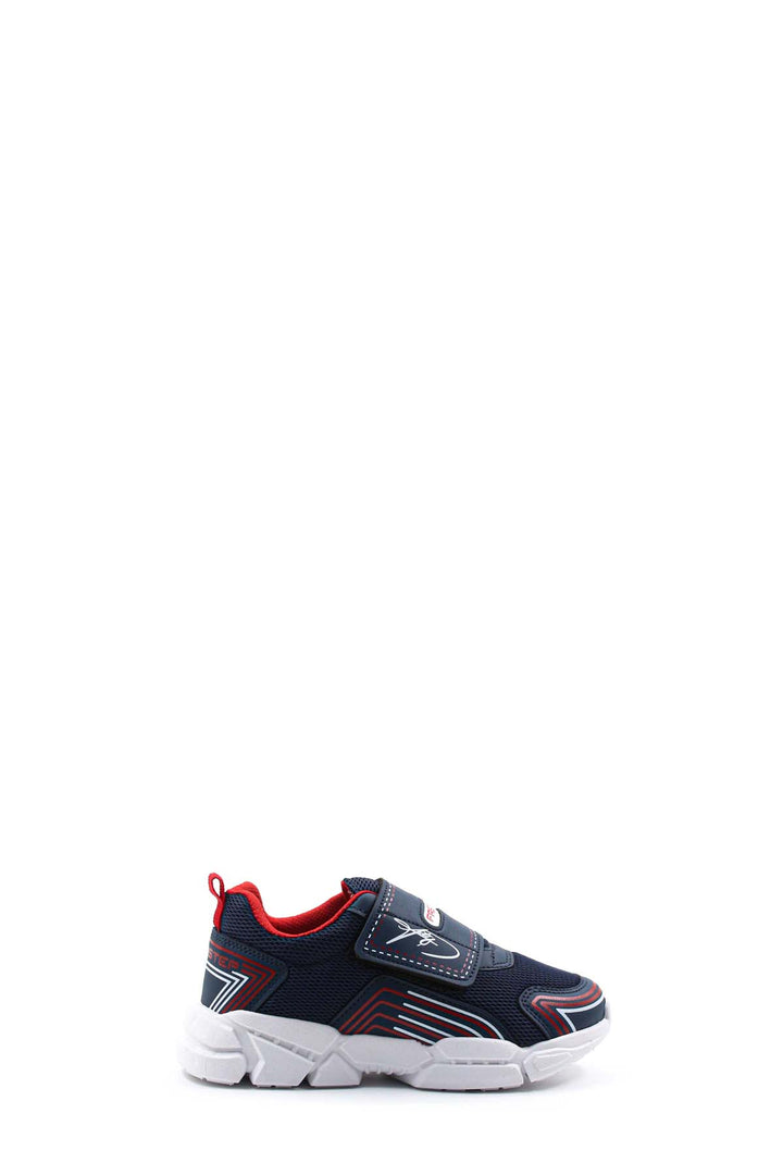 FST Unisex Kids Sneaker Shoes 133XCAA-35 Navy Red - Cluj-Napoca