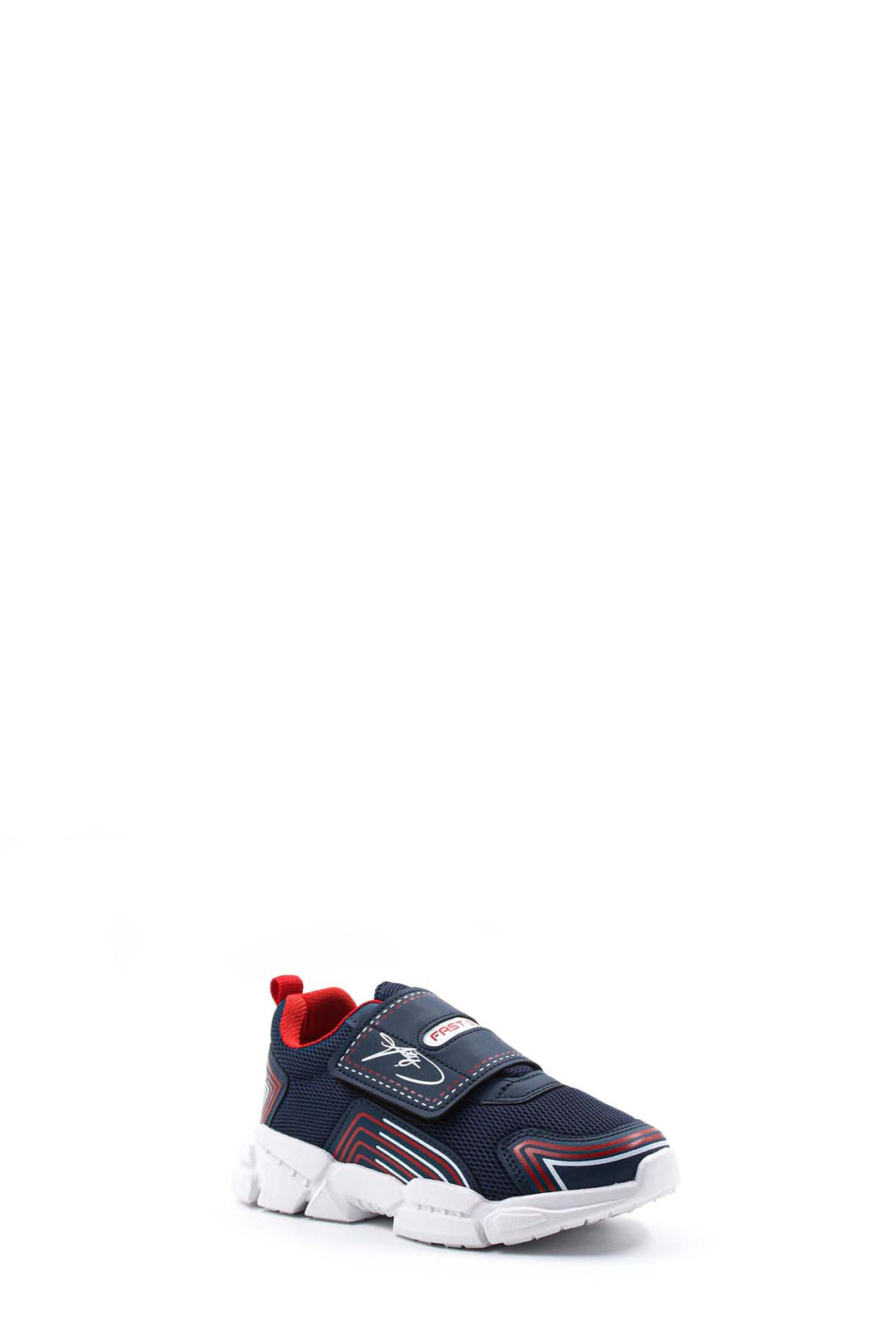 FST Unisex Kids Sneaker Shoes 133XCAA-35 Navy Red - Cluj-Napoca