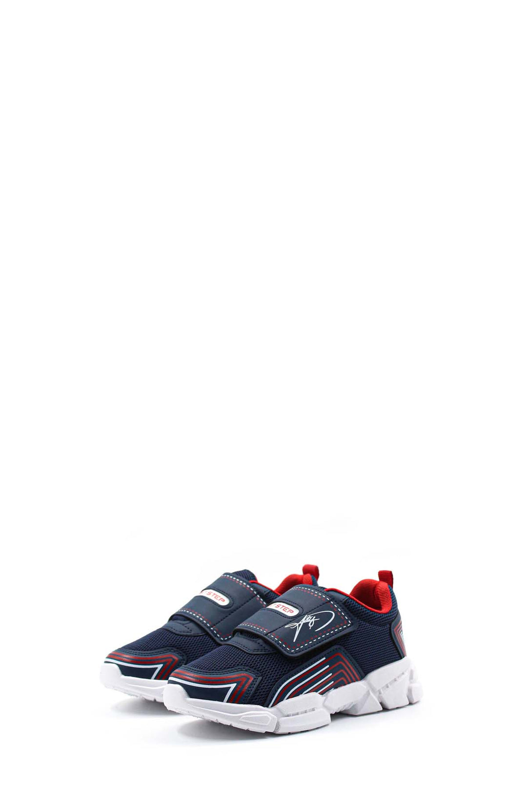 FST Unisex Kids Sneaker Shoes 133XCAA-35 Navy Red - Cluj-Napoca