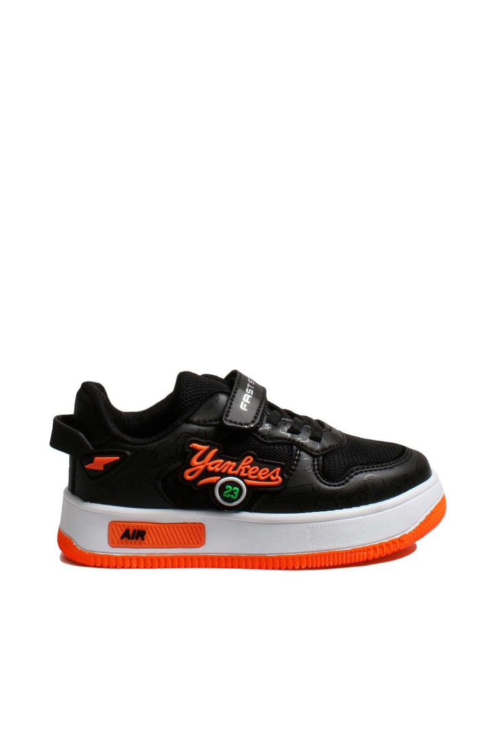 حذاء رياضي للأطفال للجنسين من FST 461XCA3002 أسود F.Orange - Southall