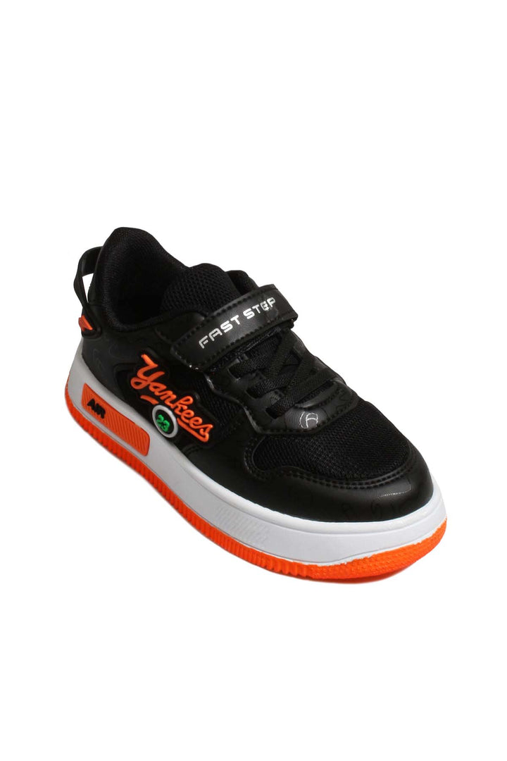 حذاء رياضي للأطفال للجنسين من FST 461XCA3002 أسود F.Orange - Southall
