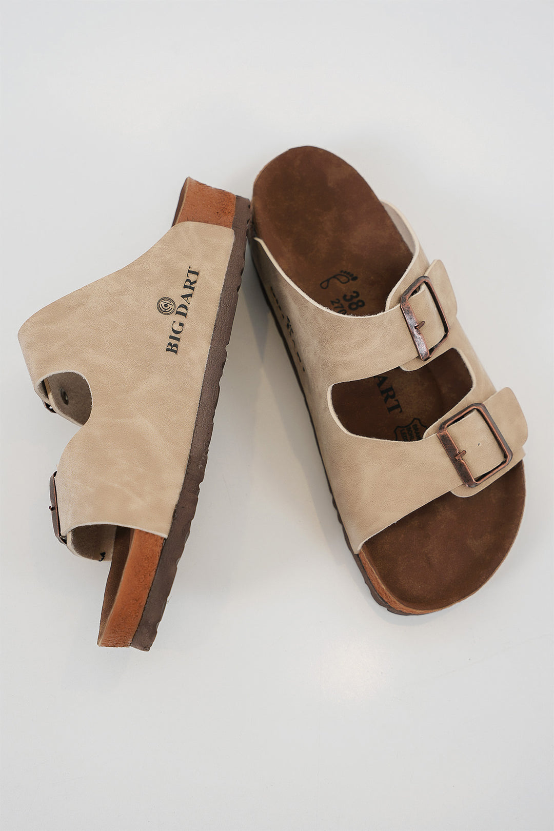BGD Women Unisex Orthopedic Slipper 010182 - Beige - San Andrés Cholula