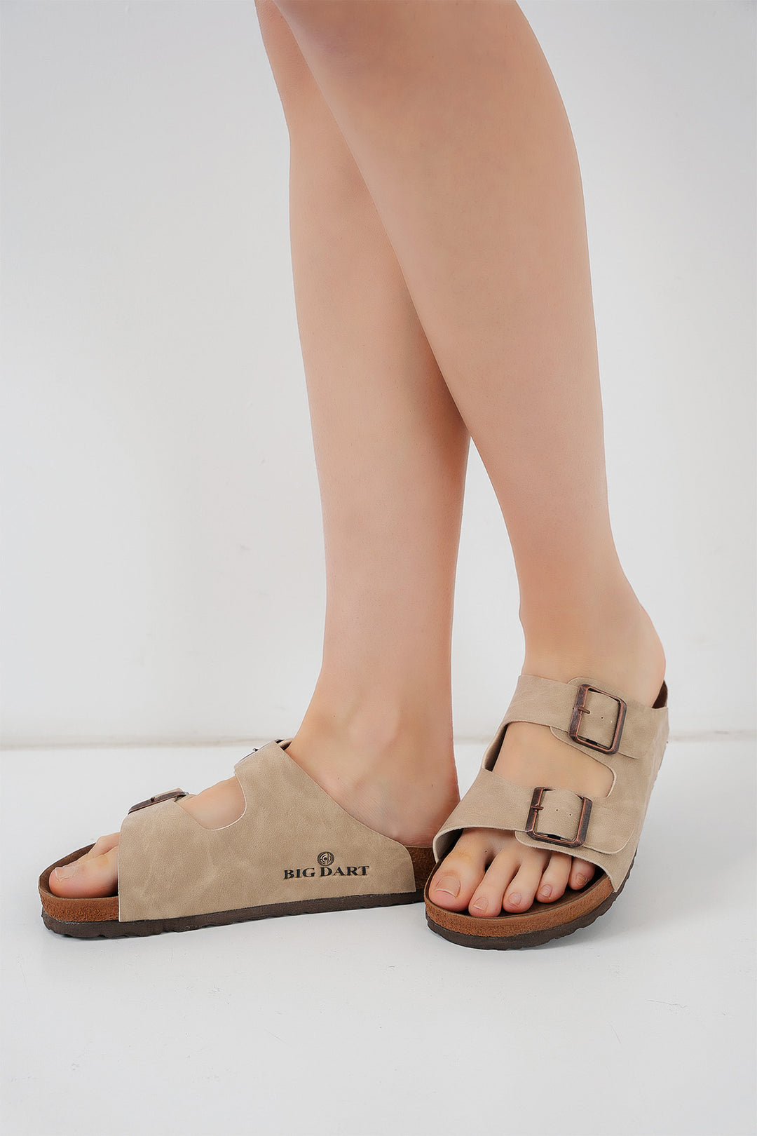 BGD Women Unisex Orthopedic Slipper 010182 - Beige - San Andrés Cholula