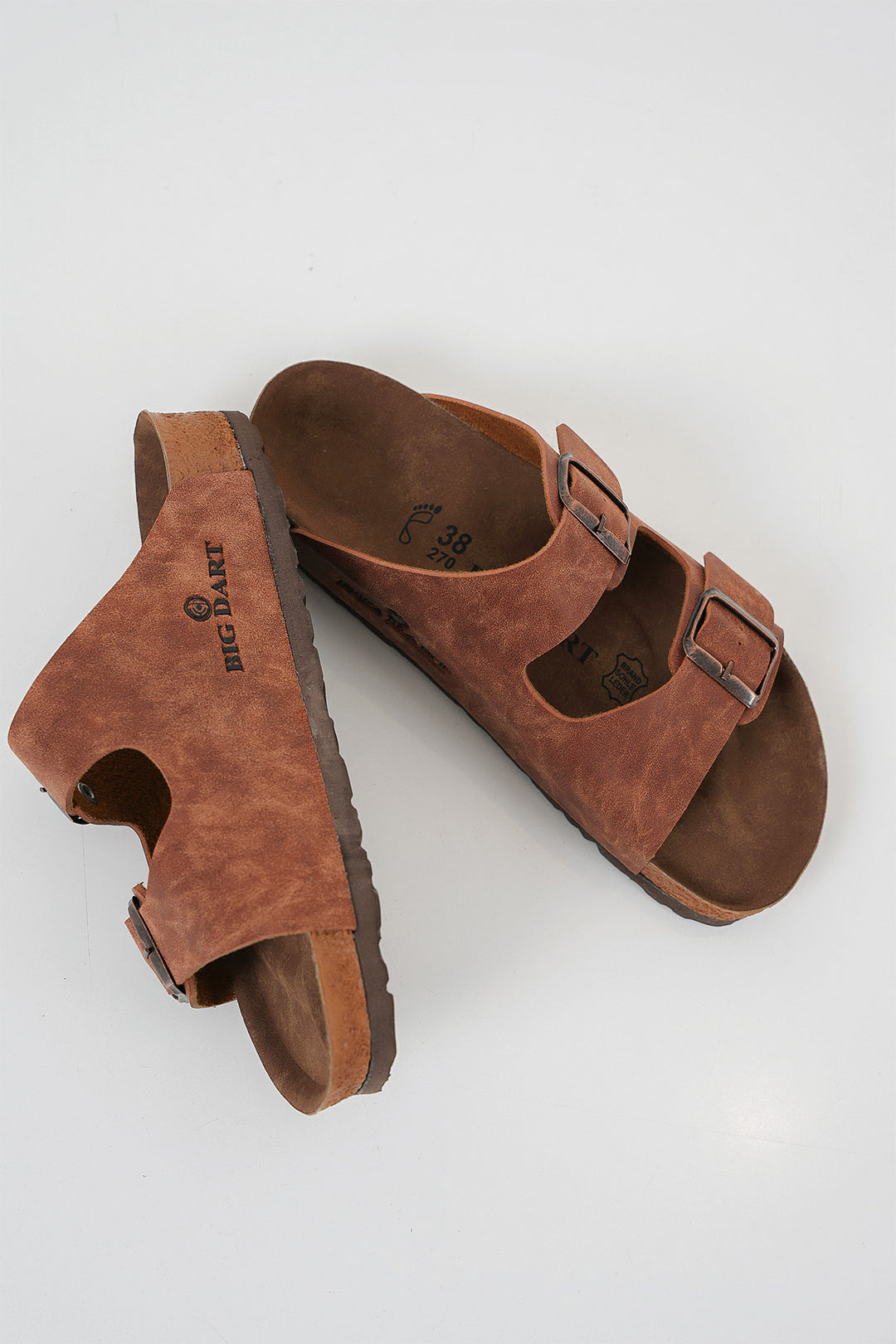 BGD Women Unisex Orthopedic Slipper 010182 - Brown - IJmuiden