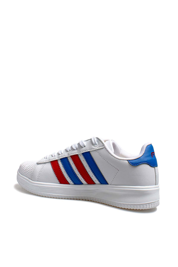 FST Unisex Sneaker Shoes 572XA2555 White Navy Red - Northwich